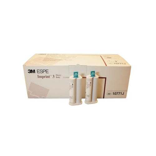 3M ESPE 10771J Imprint 3 VPS Impression Material Garant Cartidges Heavy Body Bulk 30/Pk 3M ESPE 10771J Imprint 3 VPS Impression Material Garant Cartidges Heavy Body Bulk 30/Pk